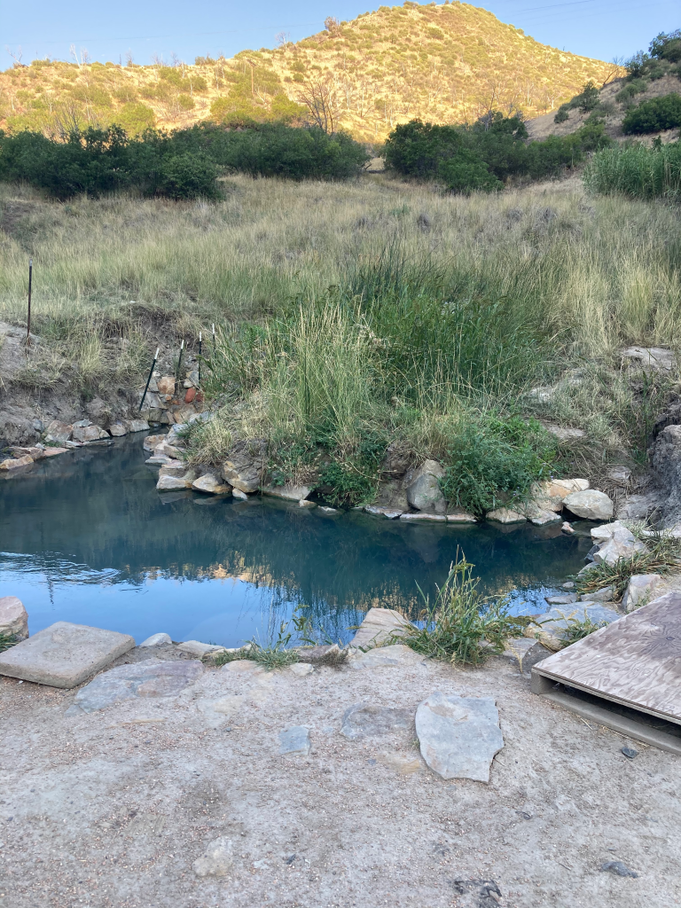 Natural hot springs in Glenwood Springs, Colorado.